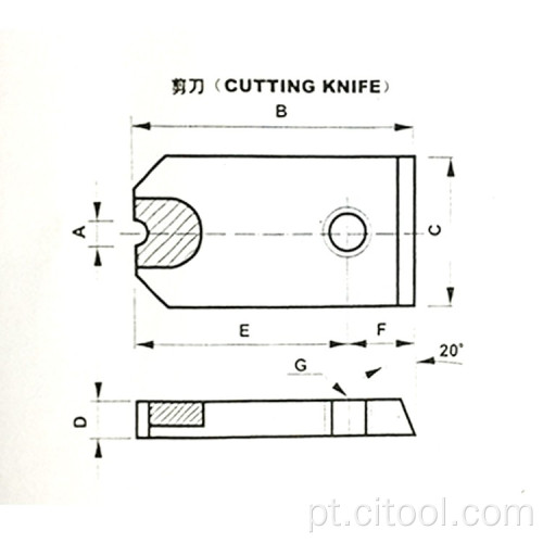 Molde de parafuso com material de kg5